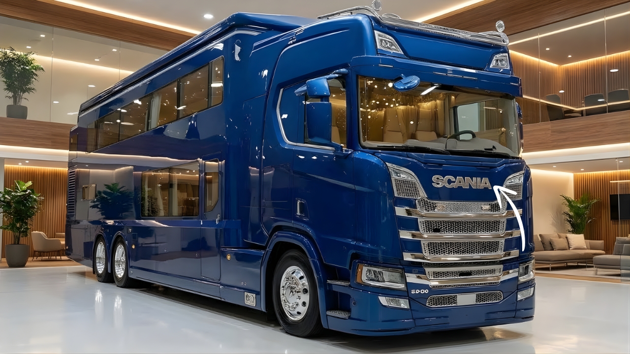 2026 Scania Double Decker 6×6 Motorhome